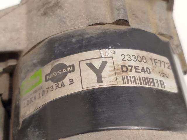 Burro de arranque  D7E40 NISSAN