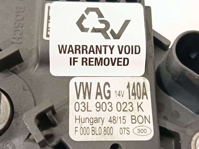 F000BL0800 VAG Alternador comprar Madrid