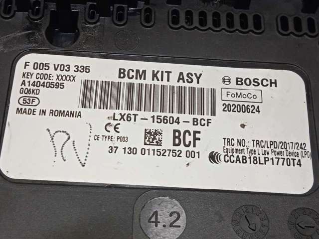 Comprar Unidad de confort Kuga III DFK