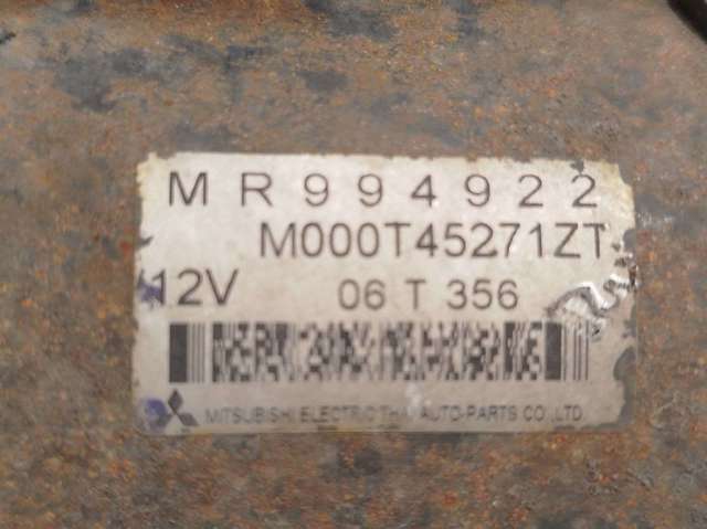 Motores de arranque M000T45271ZT MITSUBISHI