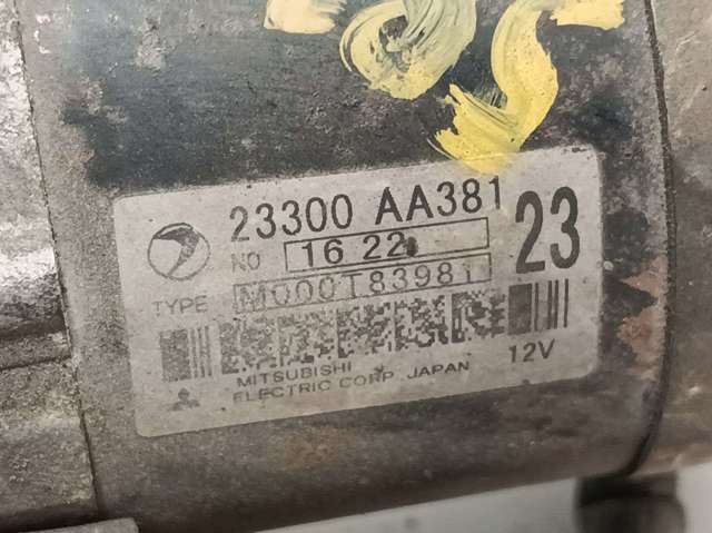 SUBARU M000T83981 Motor de arranque comprar Tarragona