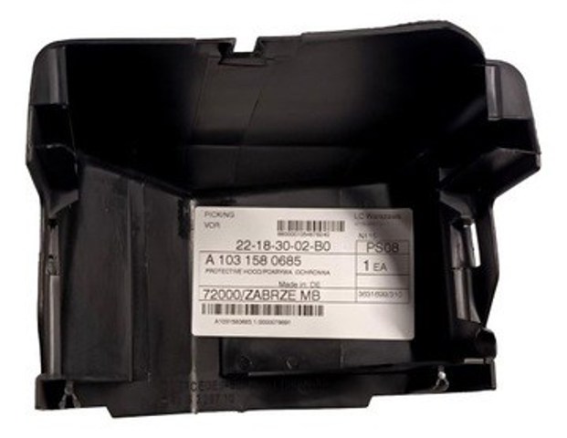Cubierta de motor decorativa A1031580685 Mercedes