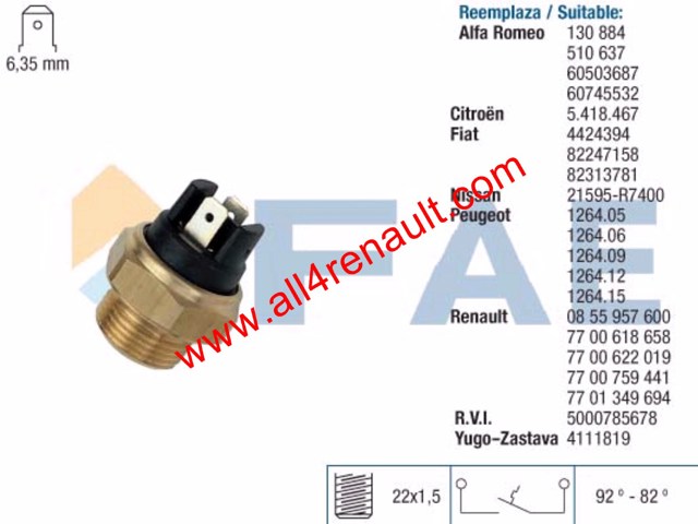 7700759441 Renault (RVI)