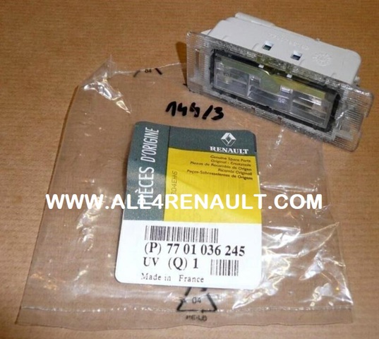 Comprar Luz de matrícula trasera Renault 19 I B53, C53 a bajo precio
