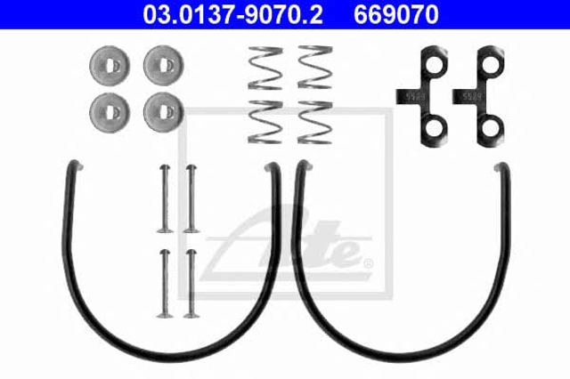 Comprar Kit de montaje de zapatas de freno traseras Citroen 2 CV   a bajo precio