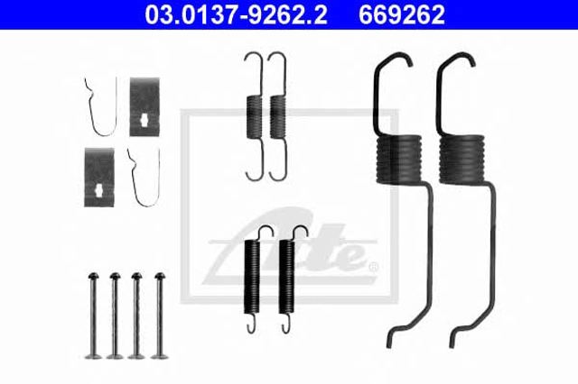 Comprar Kit de reparación del mecanismo de ajuste automático de zapatas de freno Mazda 626 V GF a bajo precio