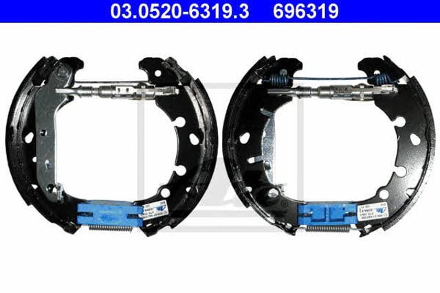 Zapatas de freno traseras 03052063193 ATE
