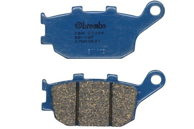 Pastillas traseras 07HO3607 BREMBO