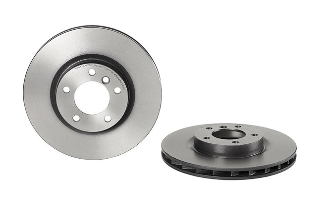 Disco de freno delantero 09593411 BREMBO