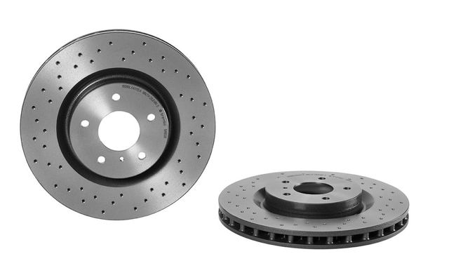 Disco de freno delantero 0984851X BREMBO