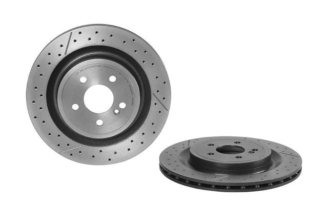 Disco de freno trasero 09B78811 BREMBO