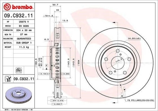 09C93211 Brembo