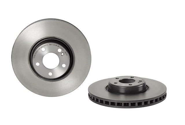 Disco de freno delantero 09D52813 BREMBO