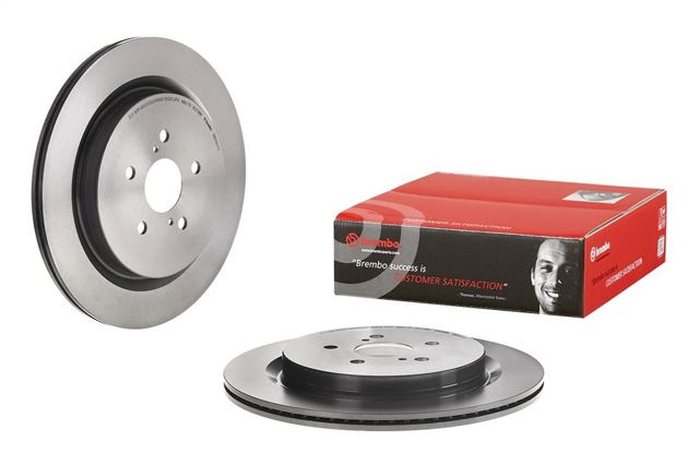 Disco de freno trasero 09E03111 BREMBO