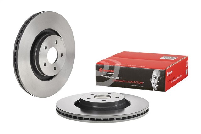 Disco de freno delantero 09E09711 BREMBO