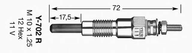 1065 NGK Bujía de incandescencia  disponible Alicante