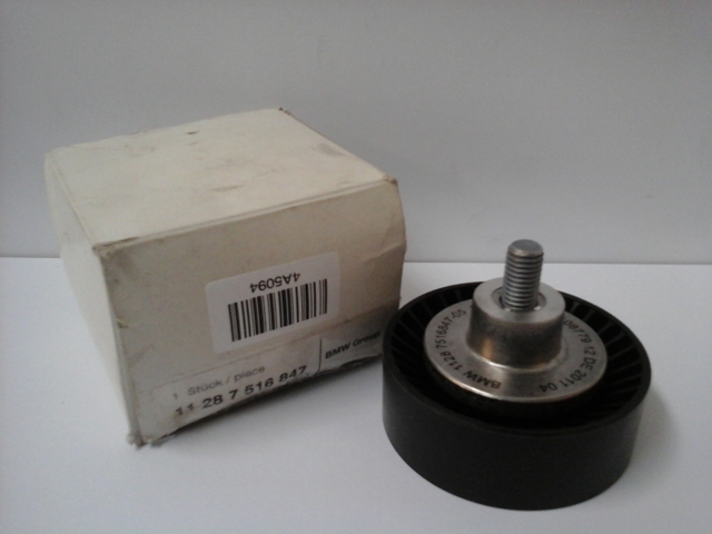 BMW 11287516847 Polea tensora auxiliar de la correa poly V  disponible Lugo