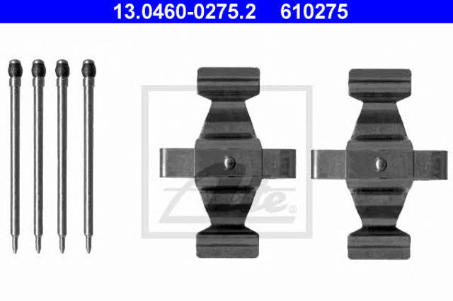 Kit de reparación, pastillas de frenos 13046002752 ATE