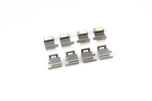 Juego de resortes de sujeción de pastillas de freno traseras 13046005072 ATE