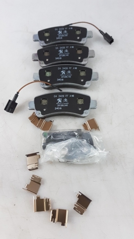 1612434080 PEUGEOT Pastillas de freno traseras de disco  comprar en Jaén