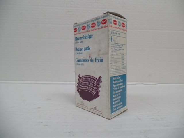 Pastillas de freno delanteras Caddy I pick-up (1979-1996) original desde 22,13 €