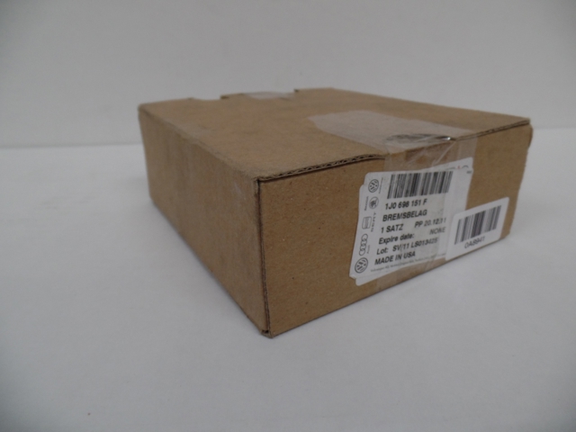 VAG 1J0698151F Pastillas de freno delanteras de disco  disponible Valladolid