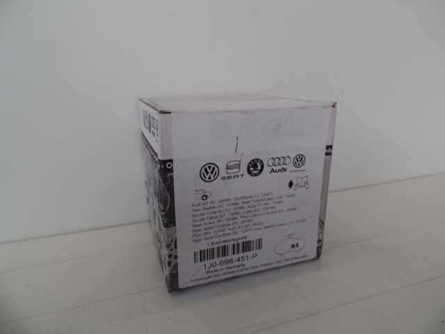 1J0698451P Pastillas de freno traseras de disco  comprar en Pontevedra