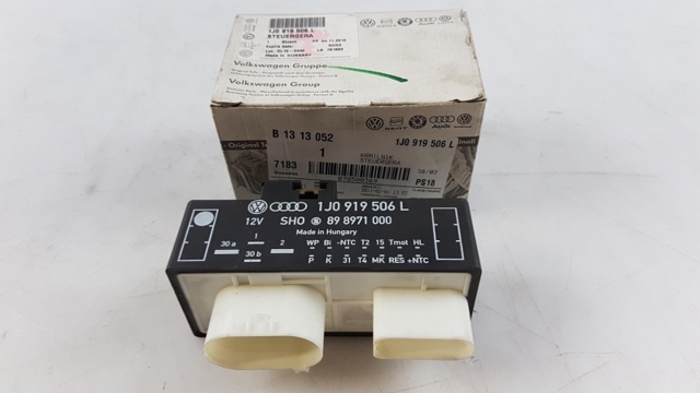 VAG 1J0919506L Regulador de velocidad del ventilador de refrigeración (unidad de control)  disponible España