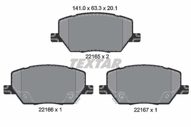 2216501 Textar