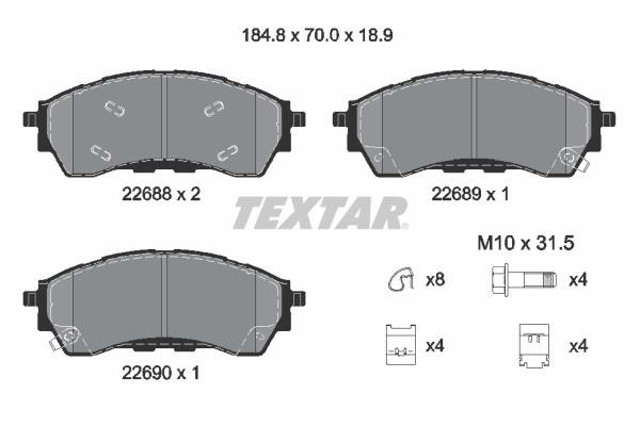 2268801 Textar