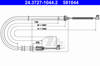 Cable de freno de mano trasero derecho 24372710442 ATE