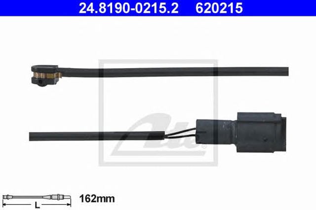 Sensor de desgaste de las pastillas de freno delanteras 24819002152 ATE