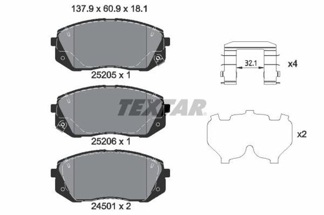 2520504 Textar