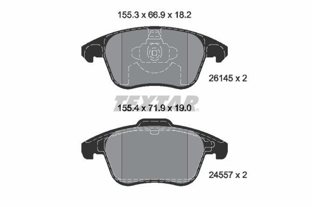 2614501 Textar