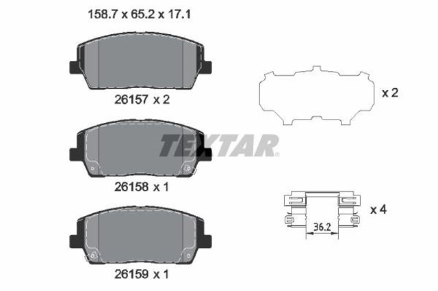 2615701 Textar