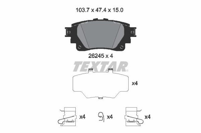 2624501 Textar