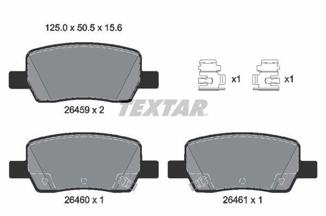 Pastillas traseras Sorento IV SUV (2020-2026) original desde 43,55 €