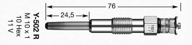 NGK 3852 Bujía de precalentamiento  en stock Salamanca