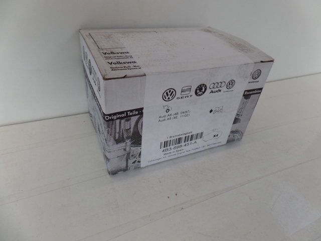 4B3698451A Pastillas de freno traseras comprar Almería