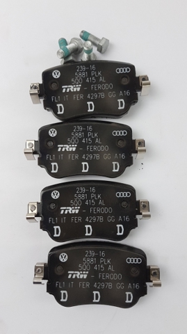 5Q0698451F VAG Pastillas de freno traseras  en stock Huelva