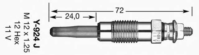 7906 Bujía de incandescencia  disponible Málaga