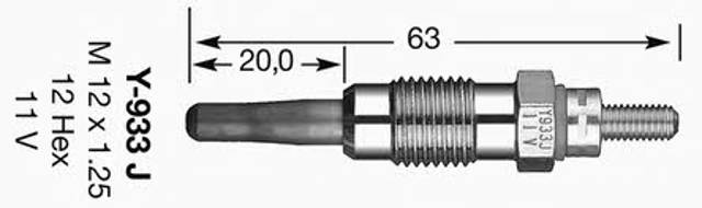 NGK 7947 Bujía de precalentamiento  en stock Terrassa