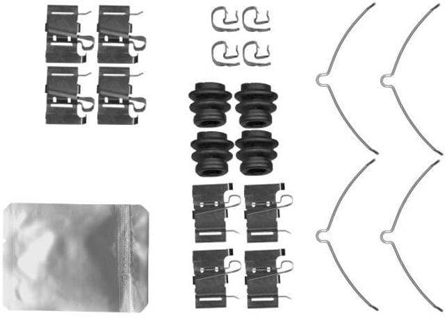 Kit de reparación, pastillas de frenos 82555600 TEXTAR
