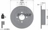 Discos de freno 92077903 TEXTAR