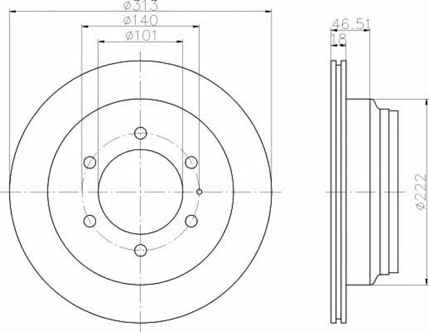 Disco de freno trasero Isuzu Trooper desde 53,93 €