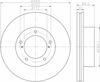 El disco de freno delantero está ventilado. 92204603