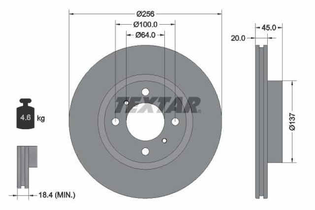 Frenos delanteros Mitsubishi Colt VI desde 38,25 €