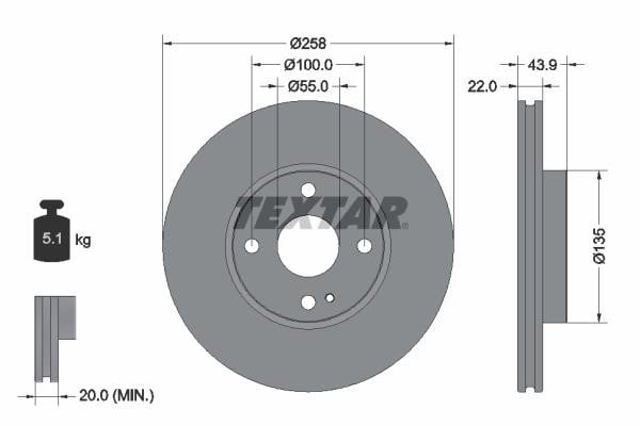 Precio del repuesto Disco de freno delantero MX-5 IV descapotable