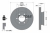 Freno de disco delantero 92301203 TEXTAR
