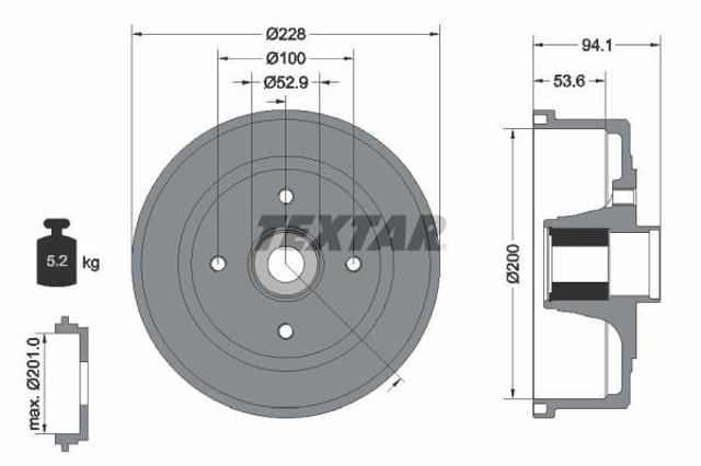 94041100 Textar